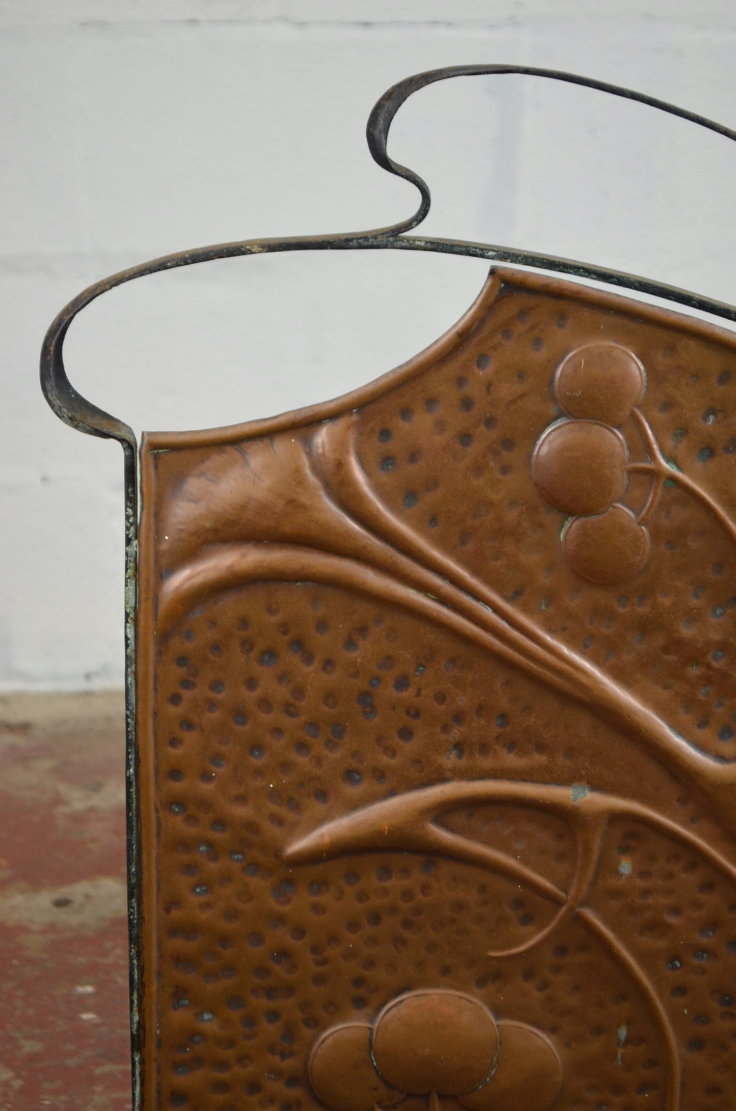 Art Nouveau Fire Screen Guard