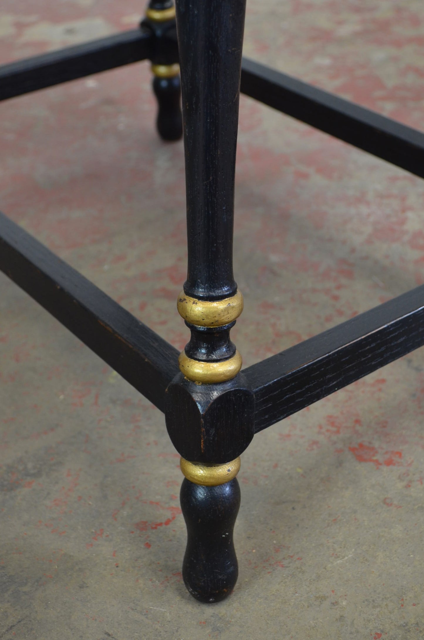 Antique Aesthetic Movement Ebonized Side Table