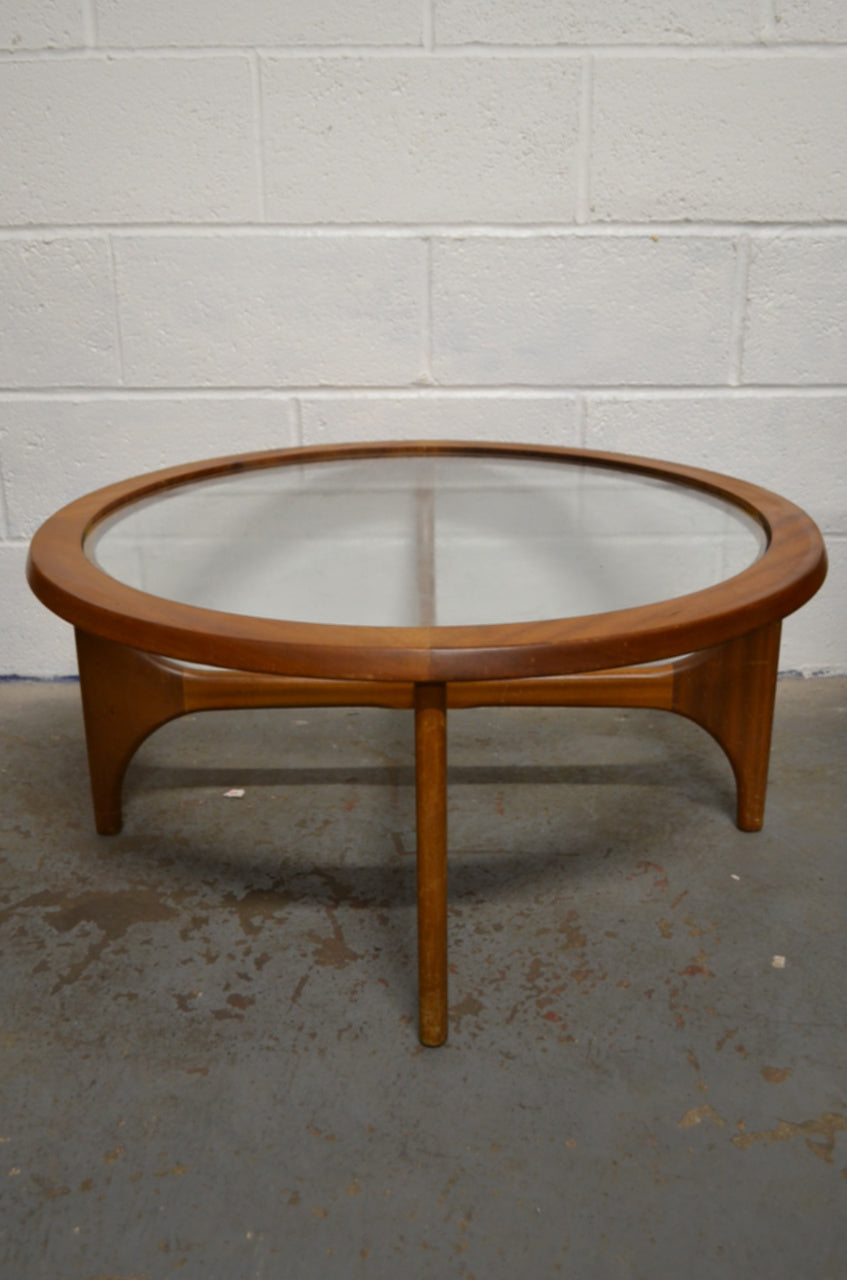 Vintage Circular Coffee Table