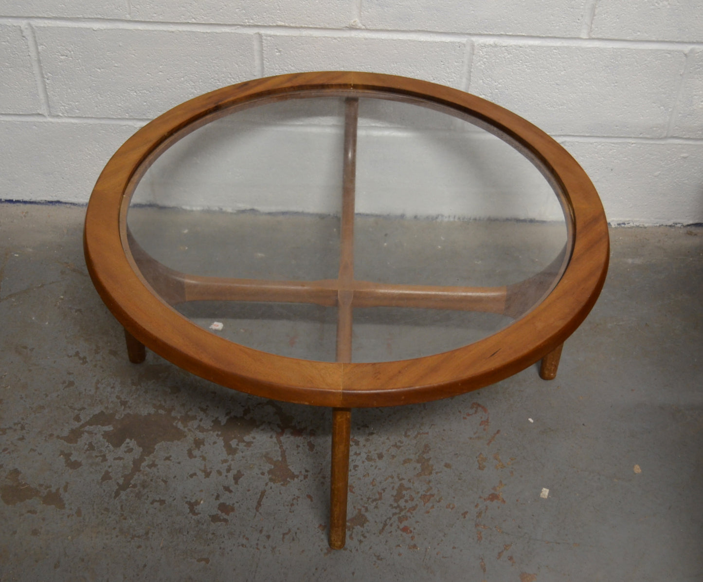 Vintage Circular Coffee Table