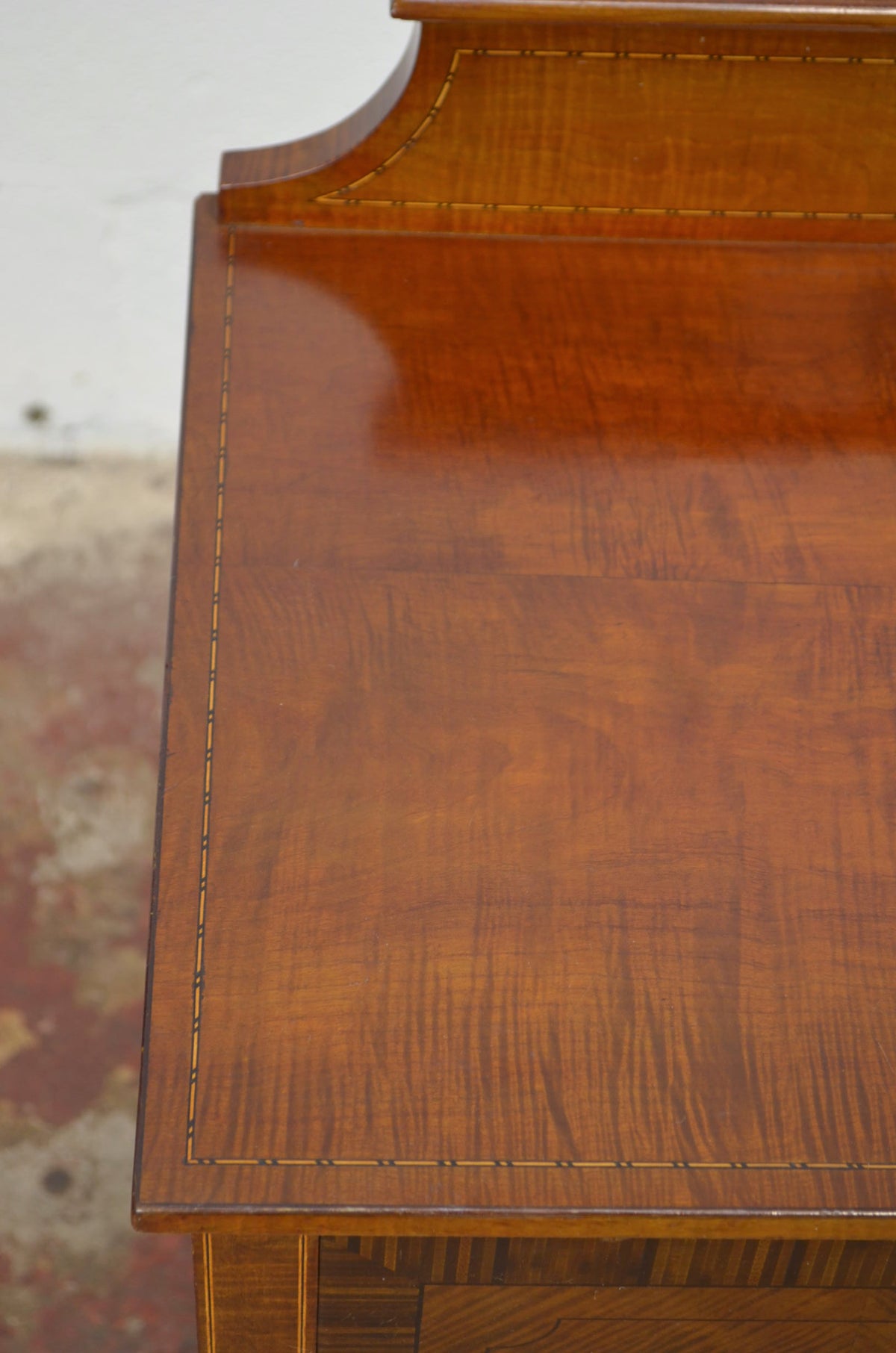 An Edwardian Mahogany Bedside Cabinet