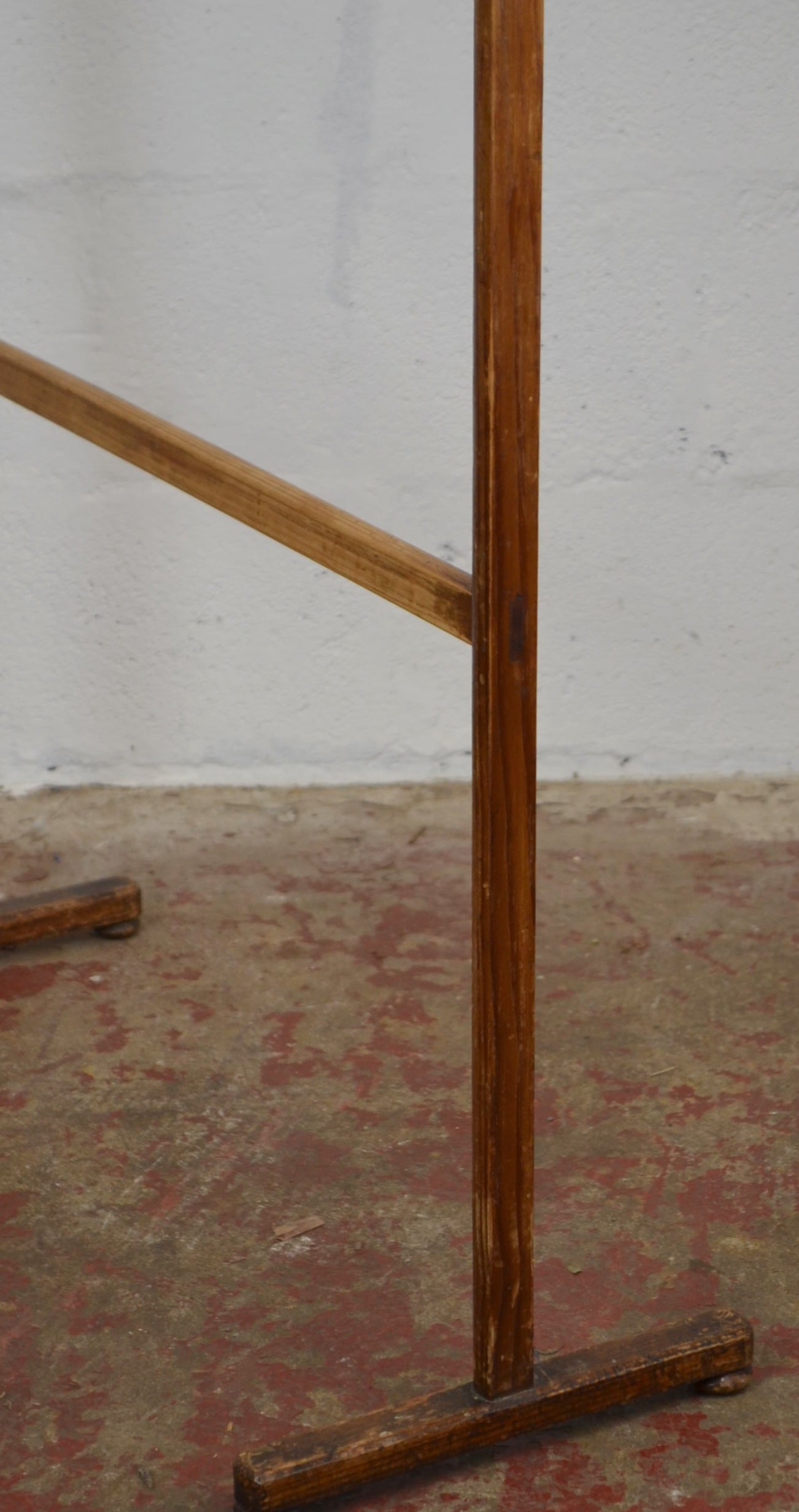 Arts & Crafts Towel / Clothes Rail - Three Supports