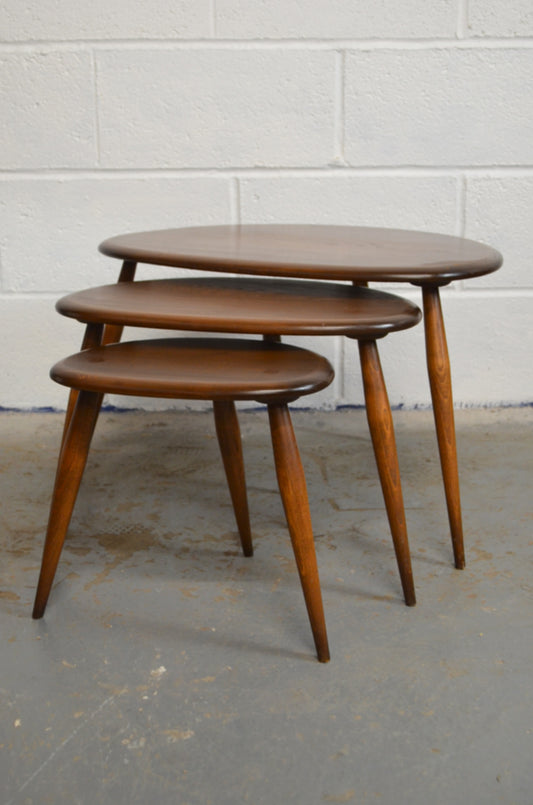 Retro Ercol Nest Of Tables