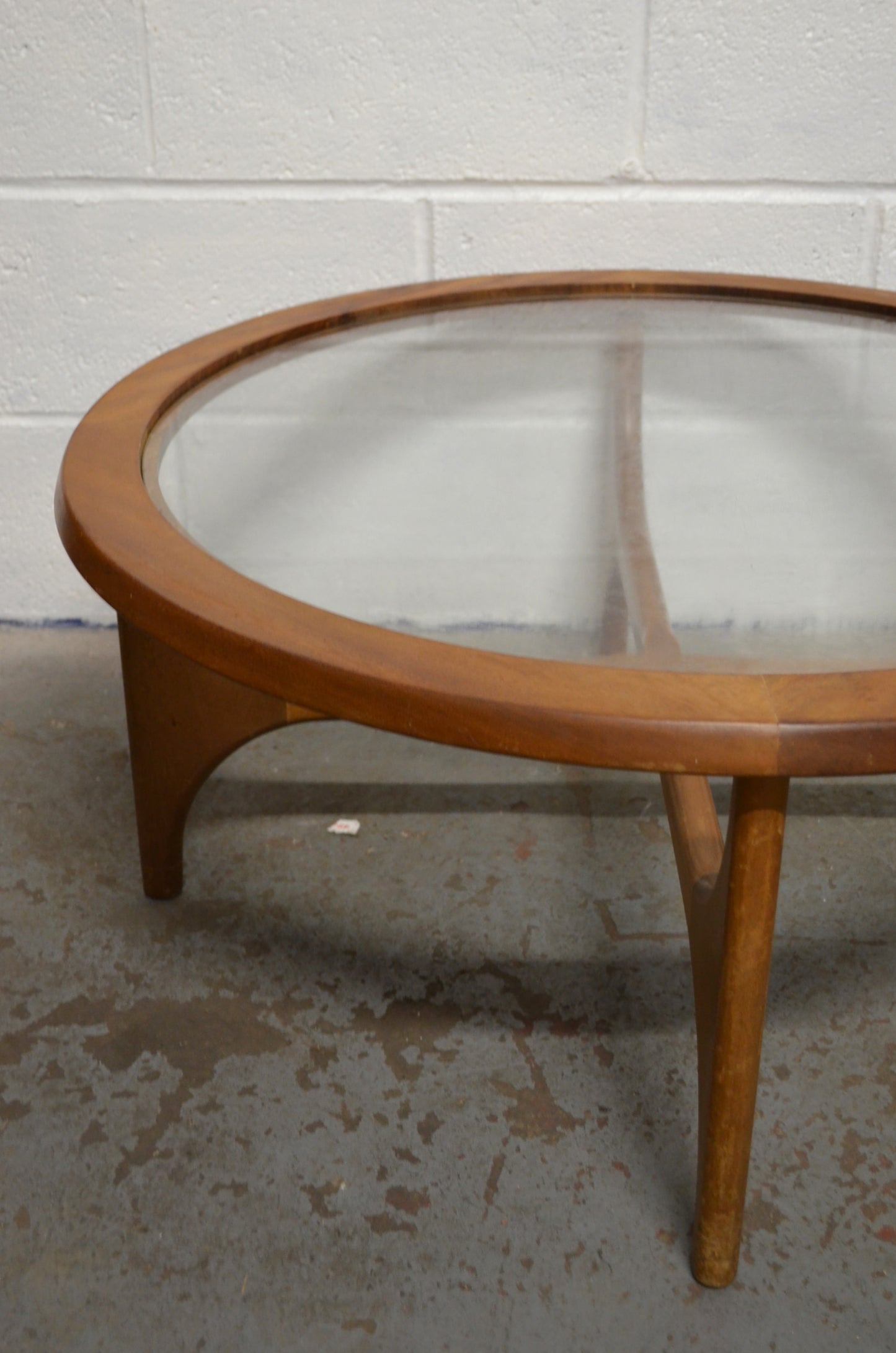 Vintage Circular Coffee Table