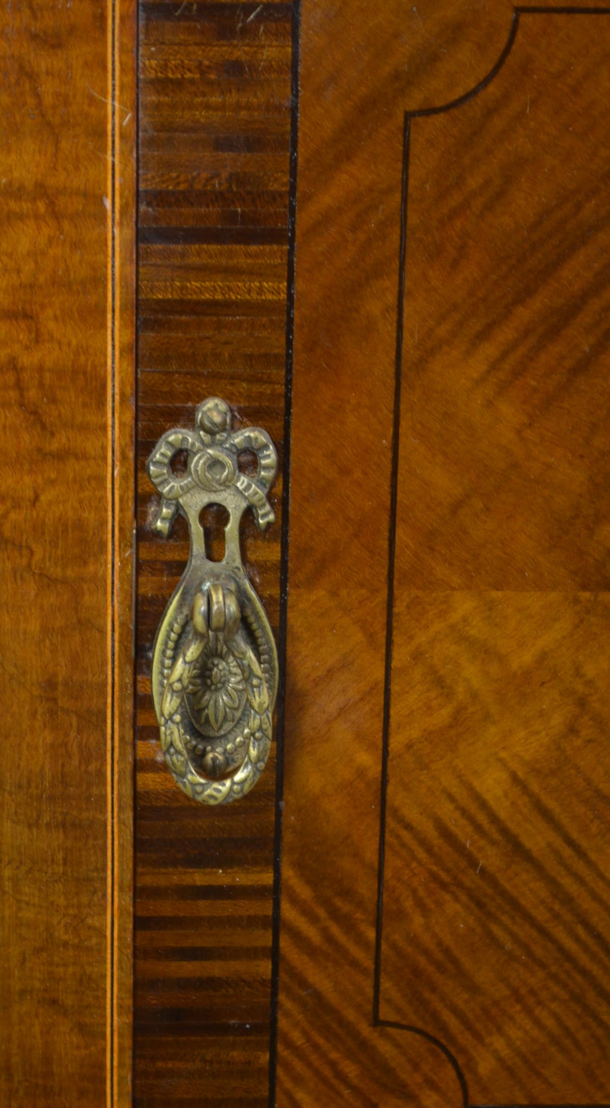 An Edwardian Mahogany Bedside Cabinet