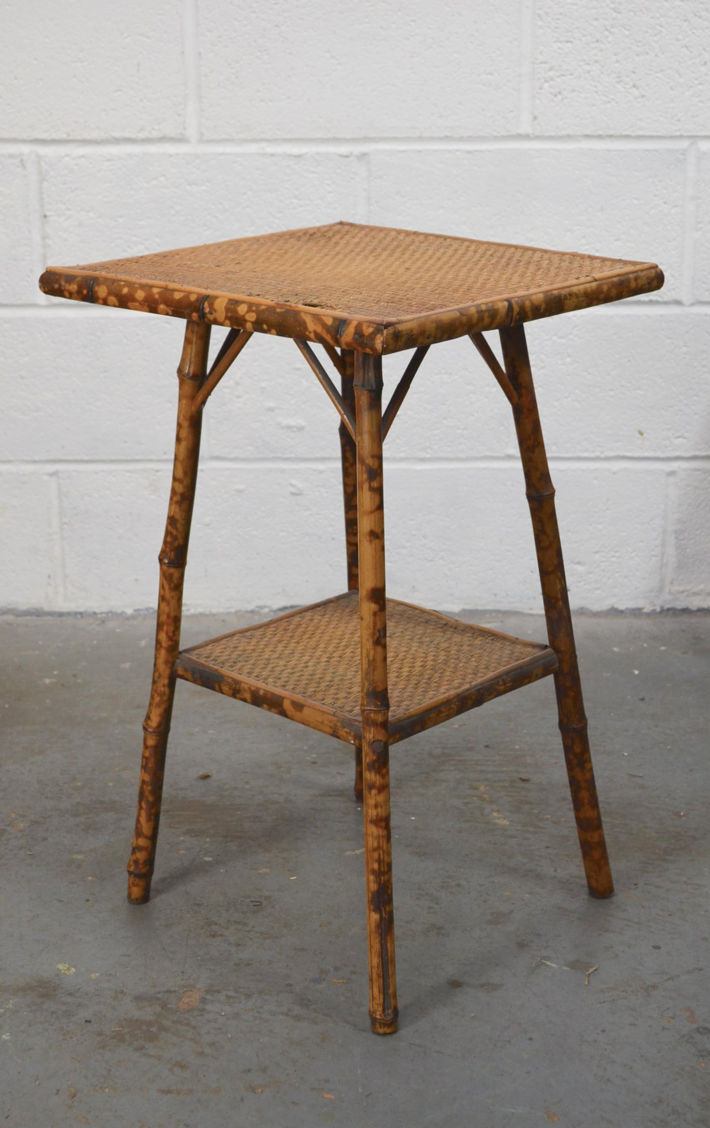 Antique Aesthetic Movement Bamboo Side Table