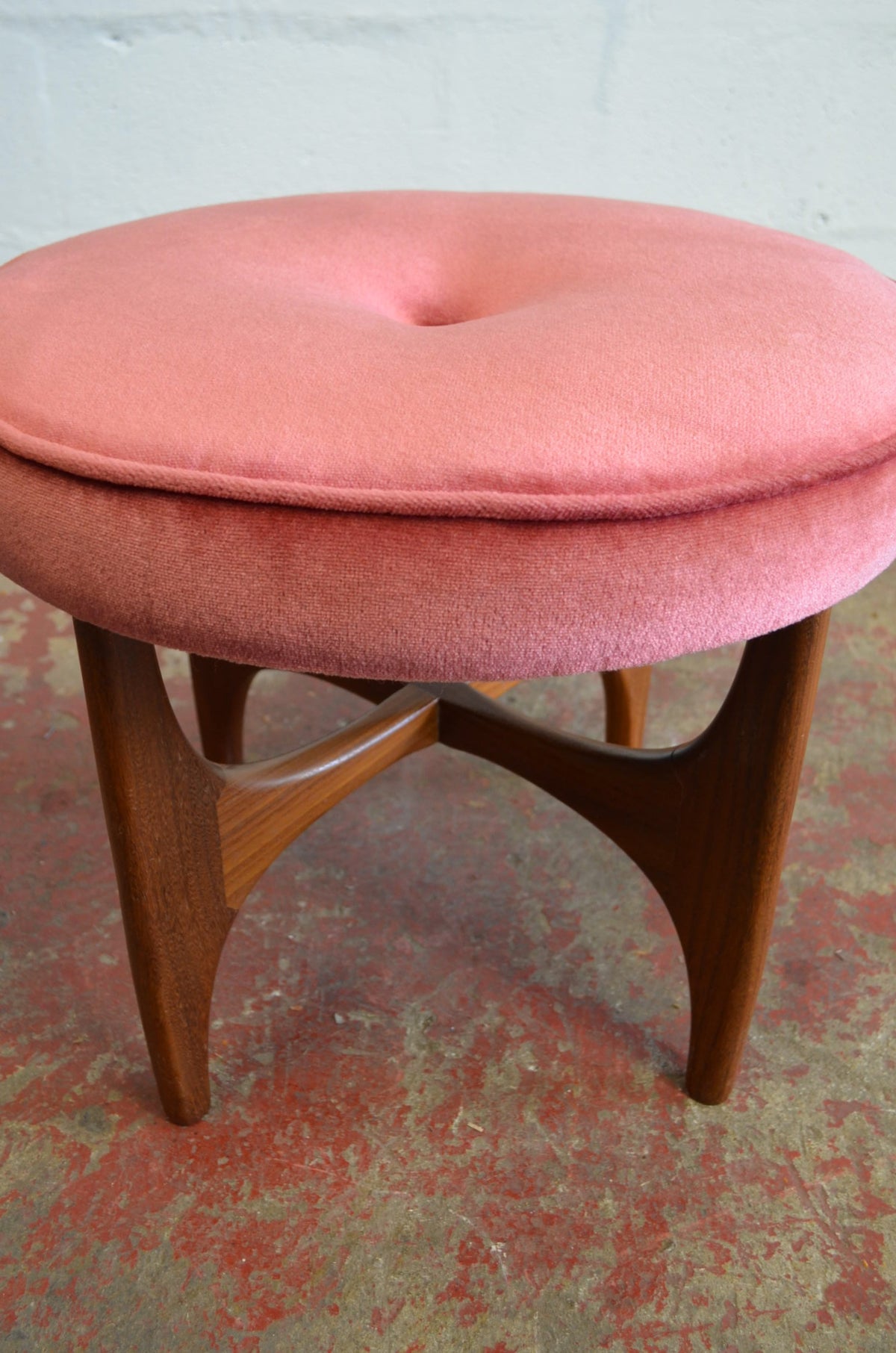 Mid Century G Plan Fresco Victor B. Wilkins Stool