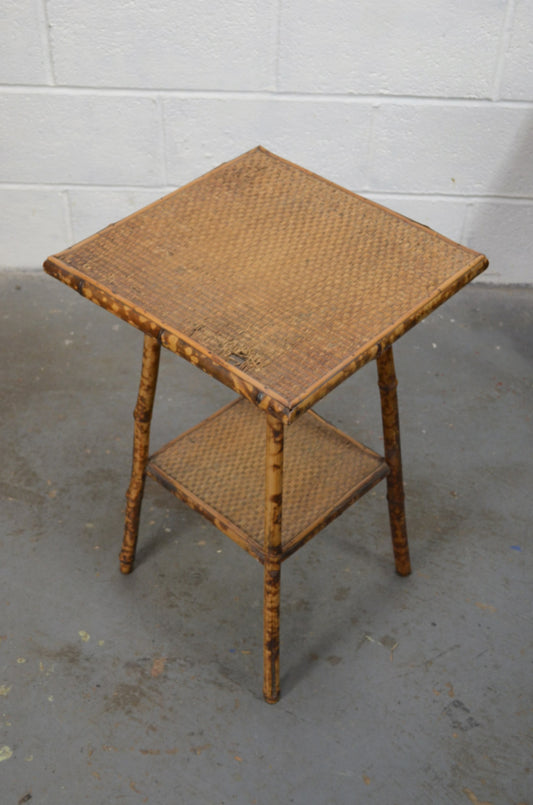 Antique Aesthetic Movement Bamboo Side Table
