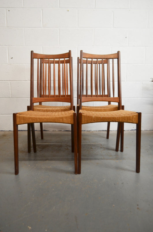 Set of Four Arne Hovmand Olsen Dining Chairs