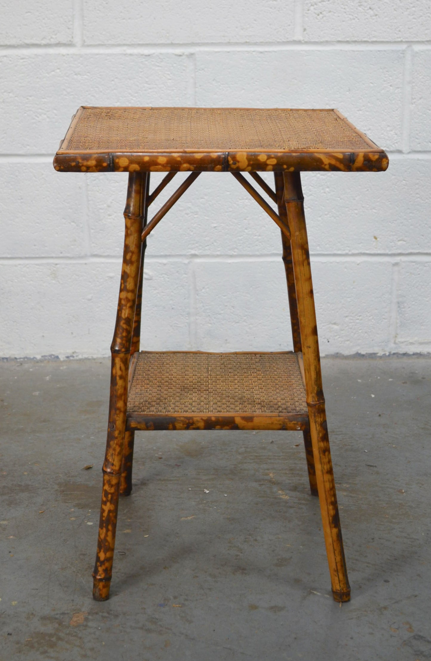 Antique Aesthetic Movement Bamboo Side Table