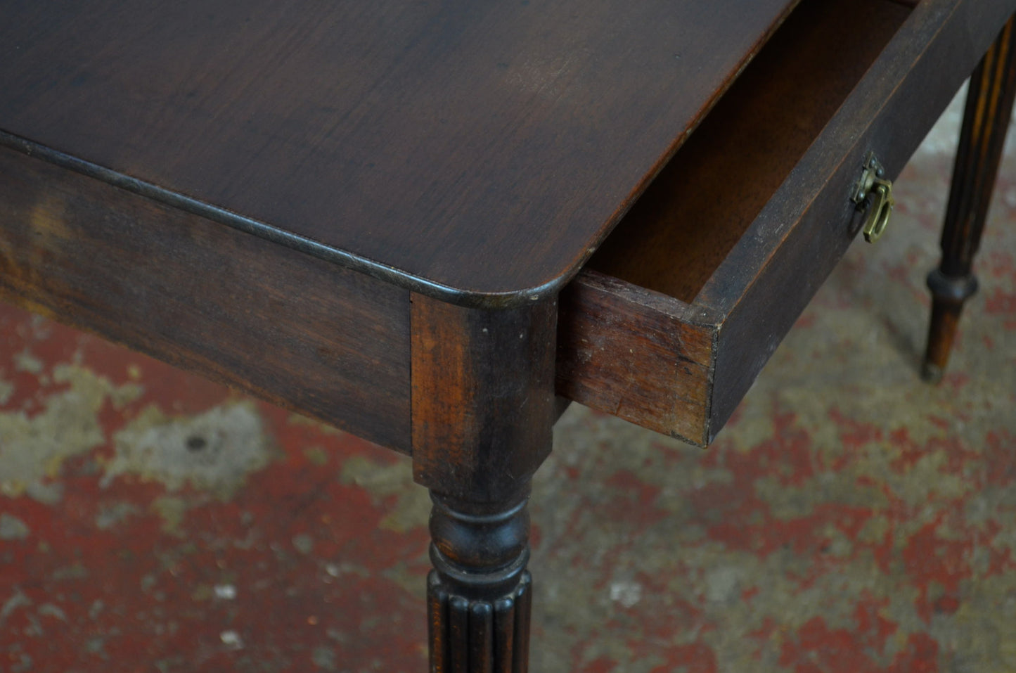 A 19th Century William IV Mahogany Writing Table