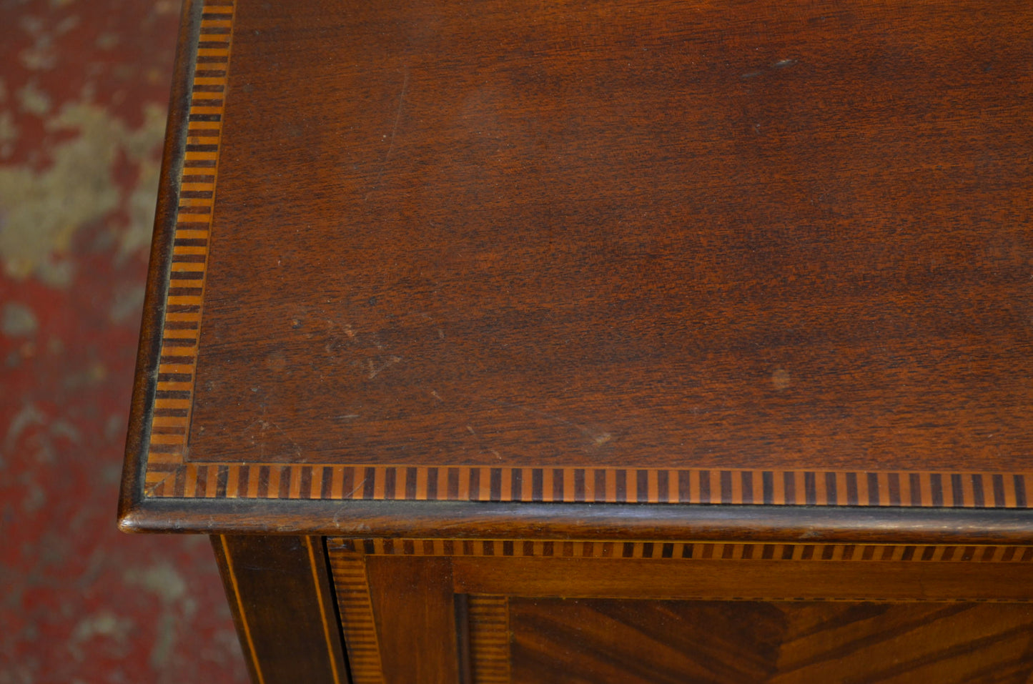 An Edwardian Mahogany Bedside Cabinet by Maple & Co