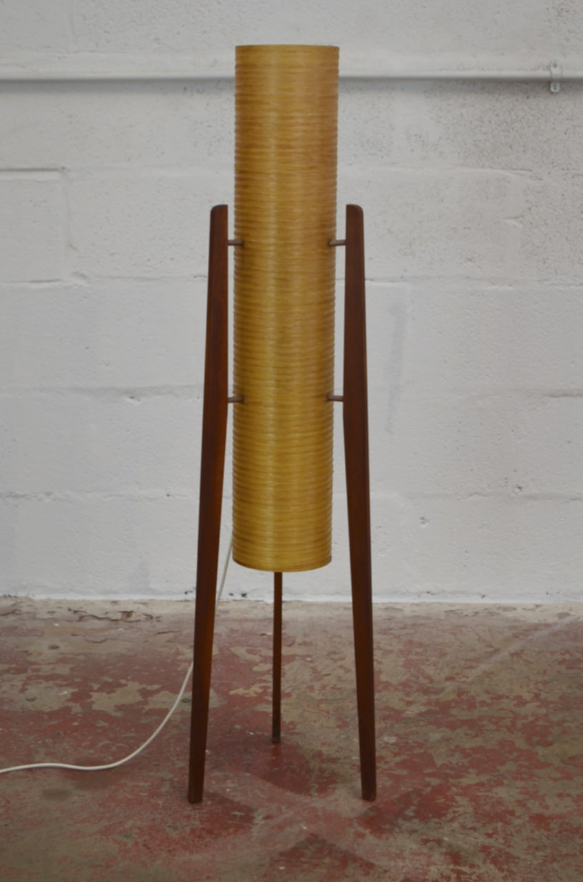 A Real Vintage Mid 20th Century 'Rocket' Tripod Floor Lamp
