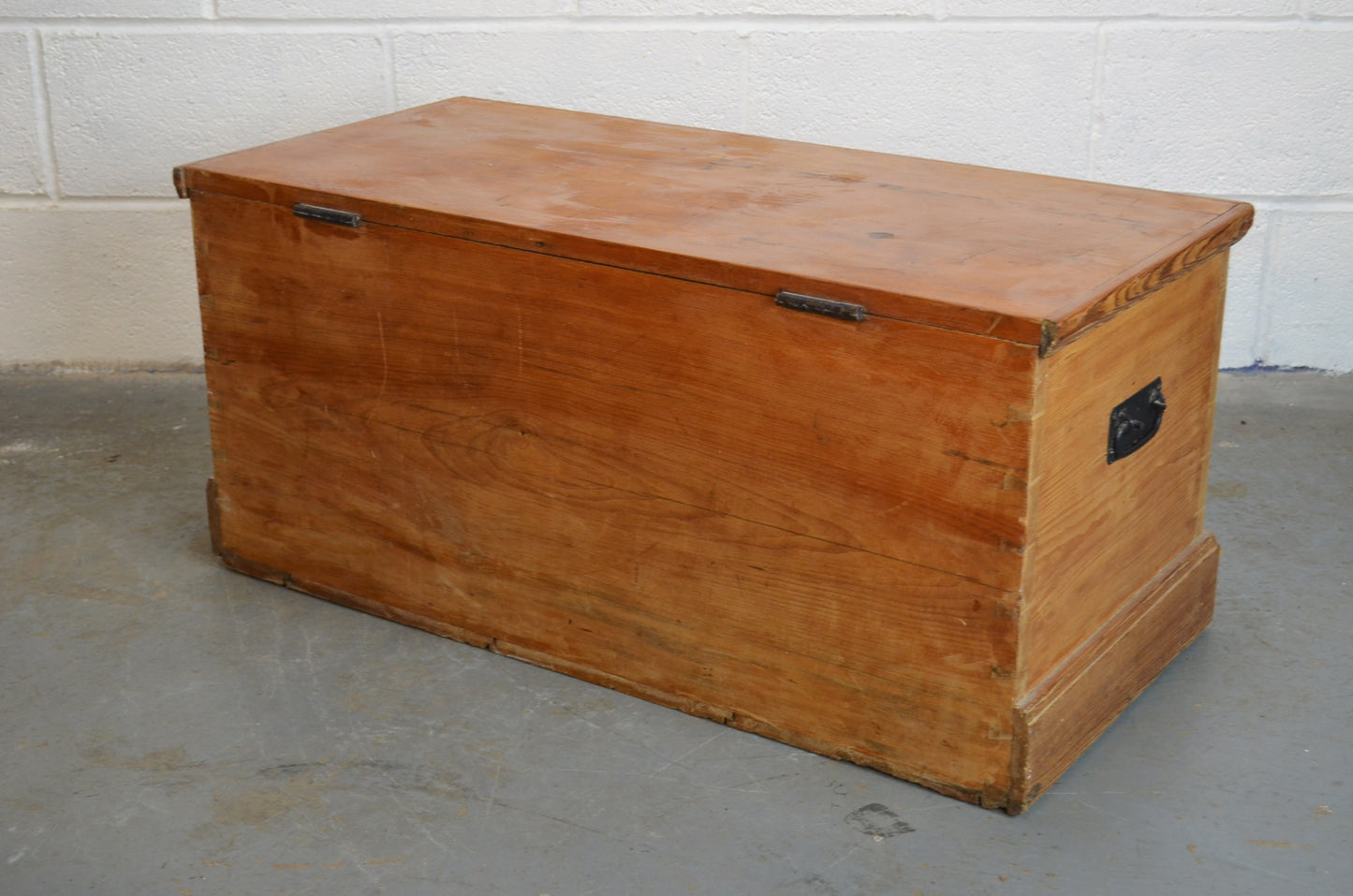 Vintage Pine Blanket Box