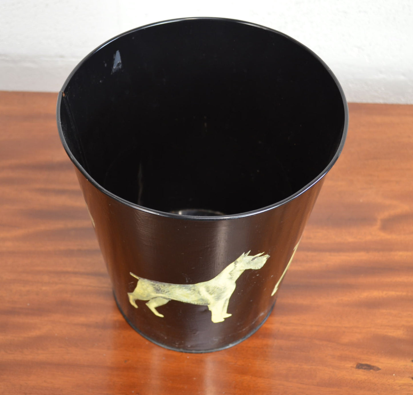 Retro Metal Waste Paper Bin