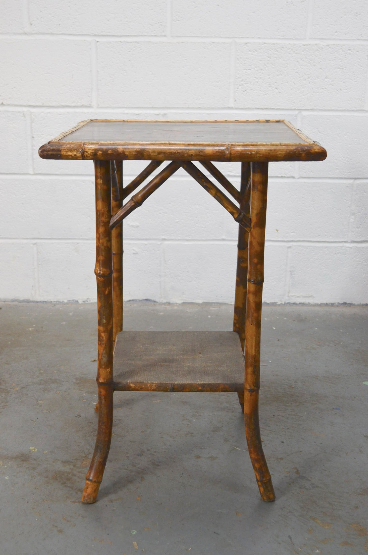 Antique Aesthetic Movement Bamboo Side Table