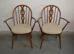 Retro Ercol Carver Dining Chairs