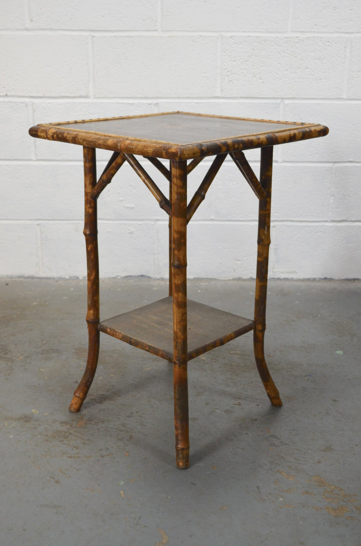 Antique Aesthetic Movement Bamboo Side Table
