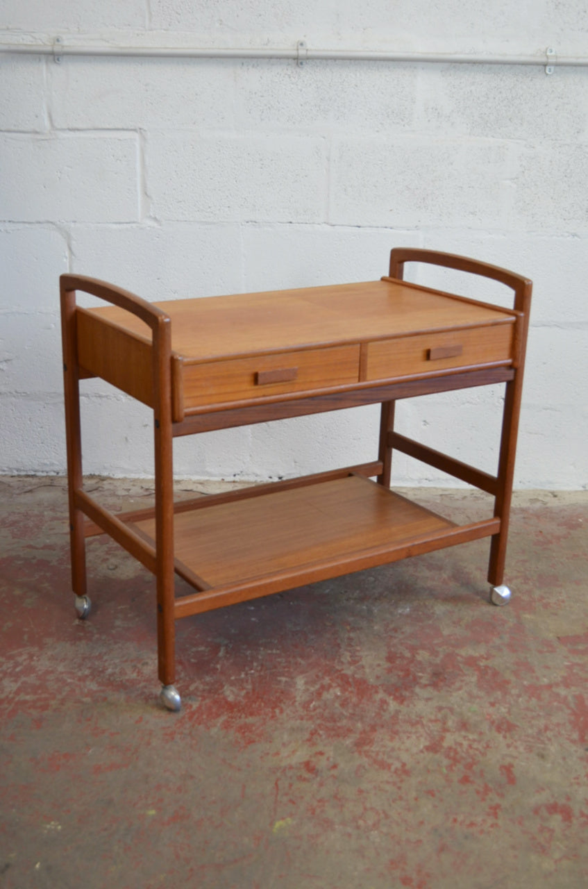 Vintage Mid Century Trolley Salling Stolefabrik