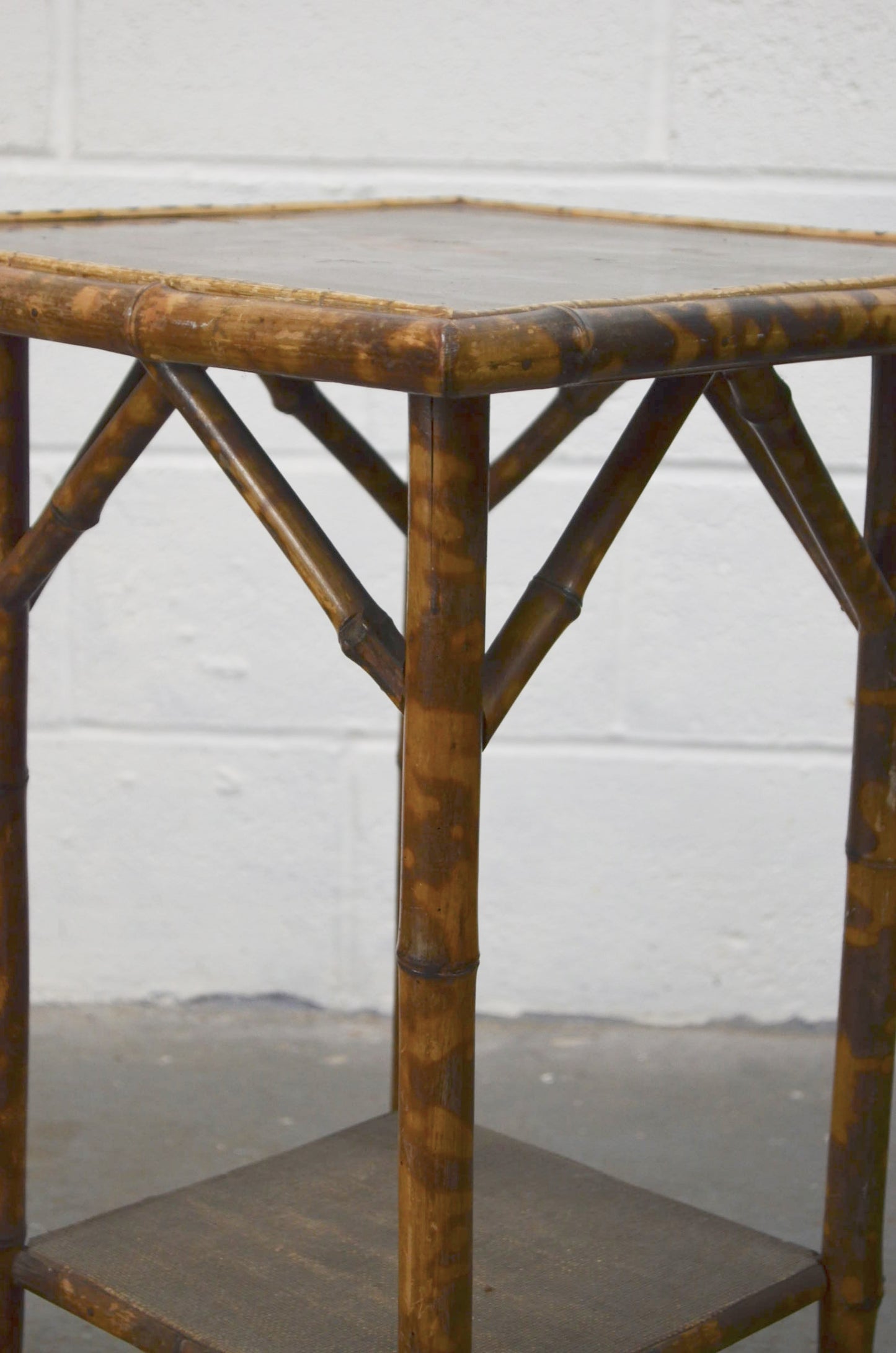 Antique Aesthetic Movement Bamboo Side Table