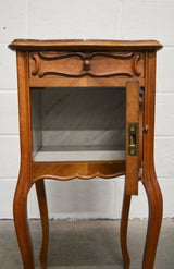 French Antique Bedside Table