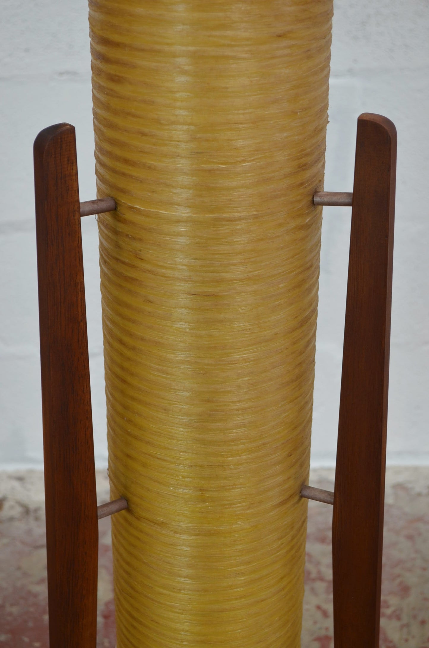 A Real Vintage Mid 20th Century 'Rocket' Tripod Floor Lamp