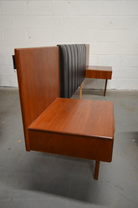 G Plan Headboard & Bedside Tables