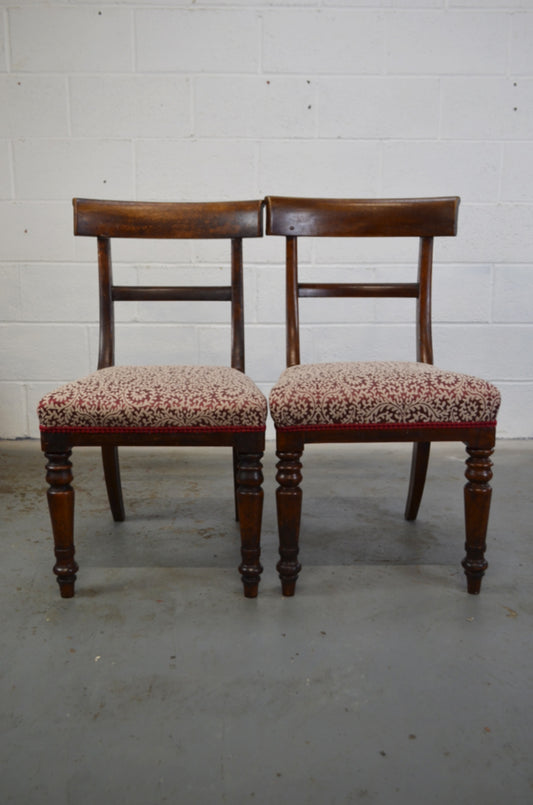 A Pair Of 19th Century Dining Chairs