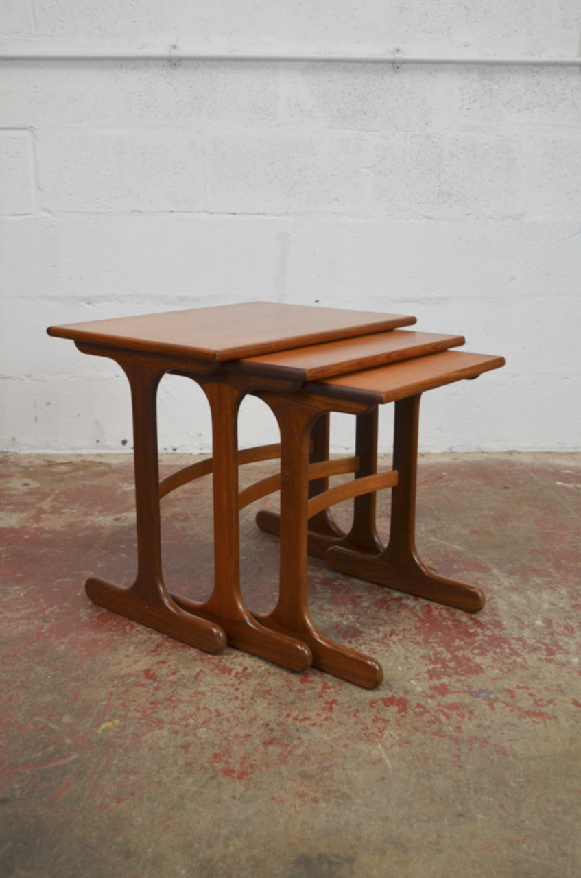 Vintage Mid Century G-Plan Fresco Nest of Tables