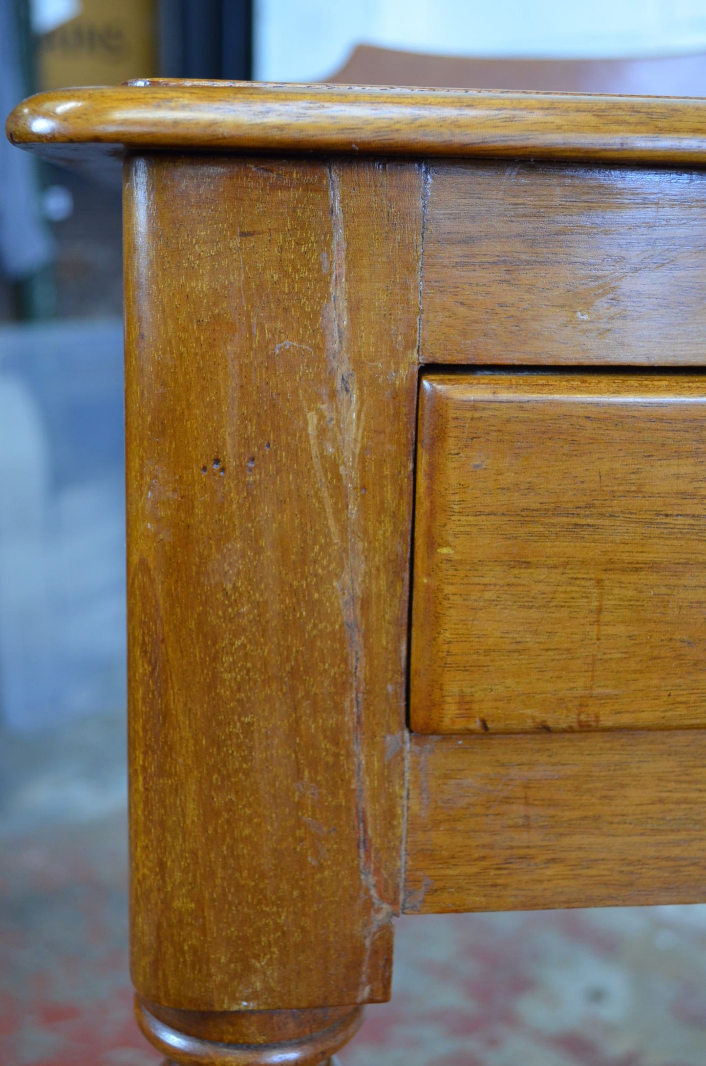 A Victorian Mahogany Writing Table/Desk