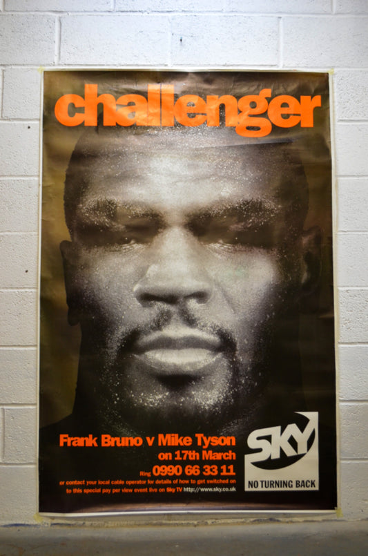Retro Original Bruno v Tyson Fight Poster (Pair)