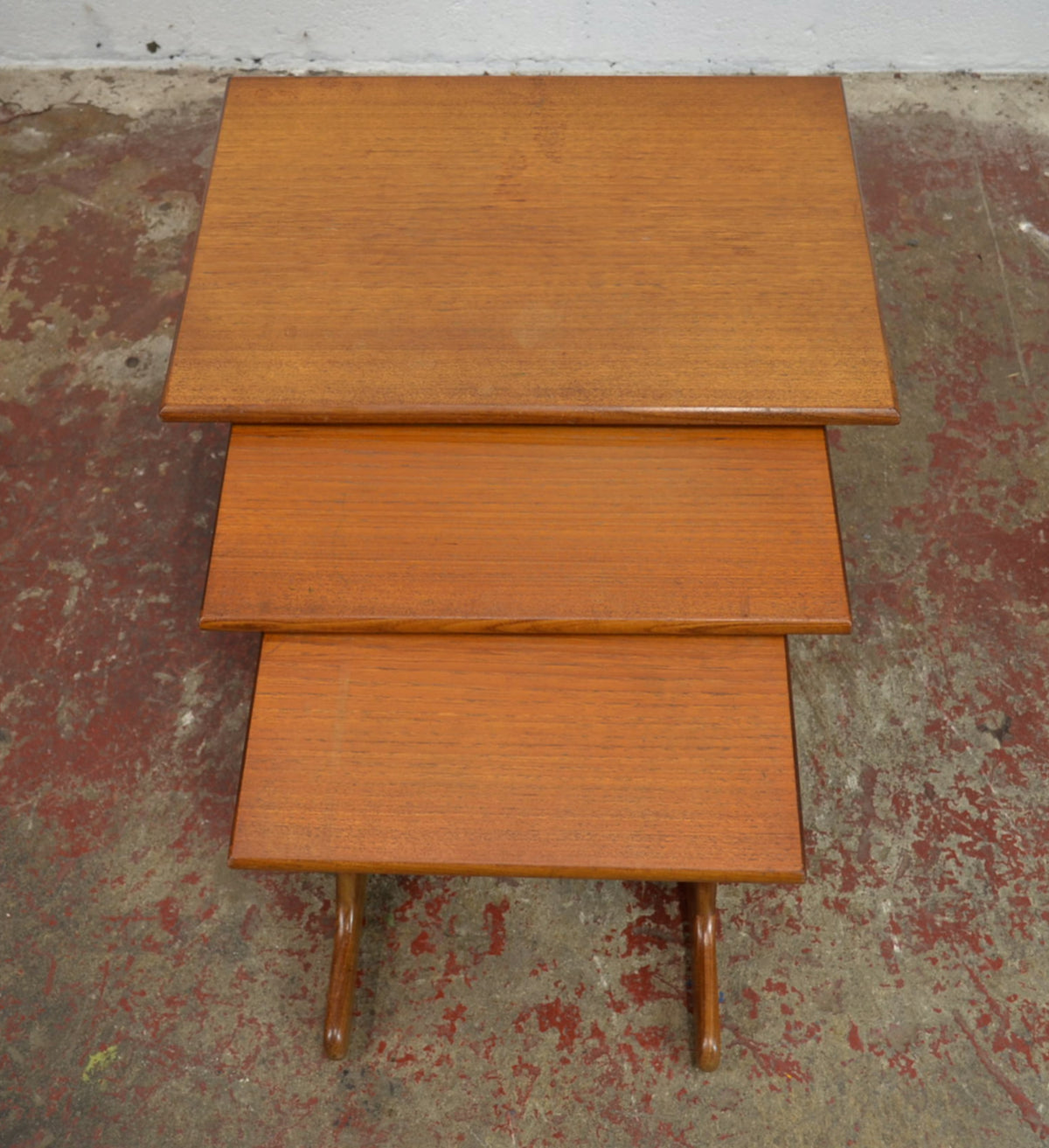 Vintage Mid Century G-Plan Fresco Nest of Tables