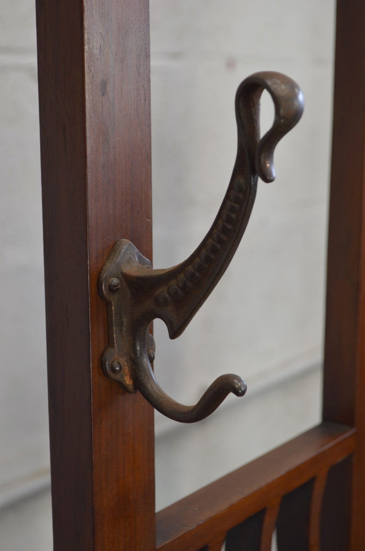 An Antique Oak Victorian Hall Stand