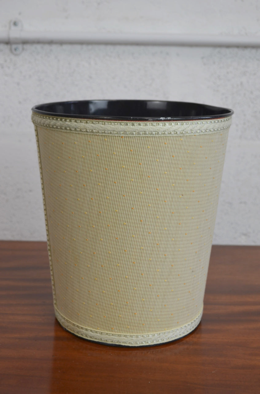Retro Metal Waste Paper Bin