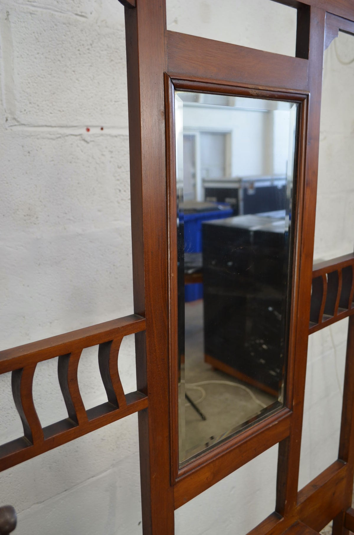 An Antique Oak Victorian Hall Stand