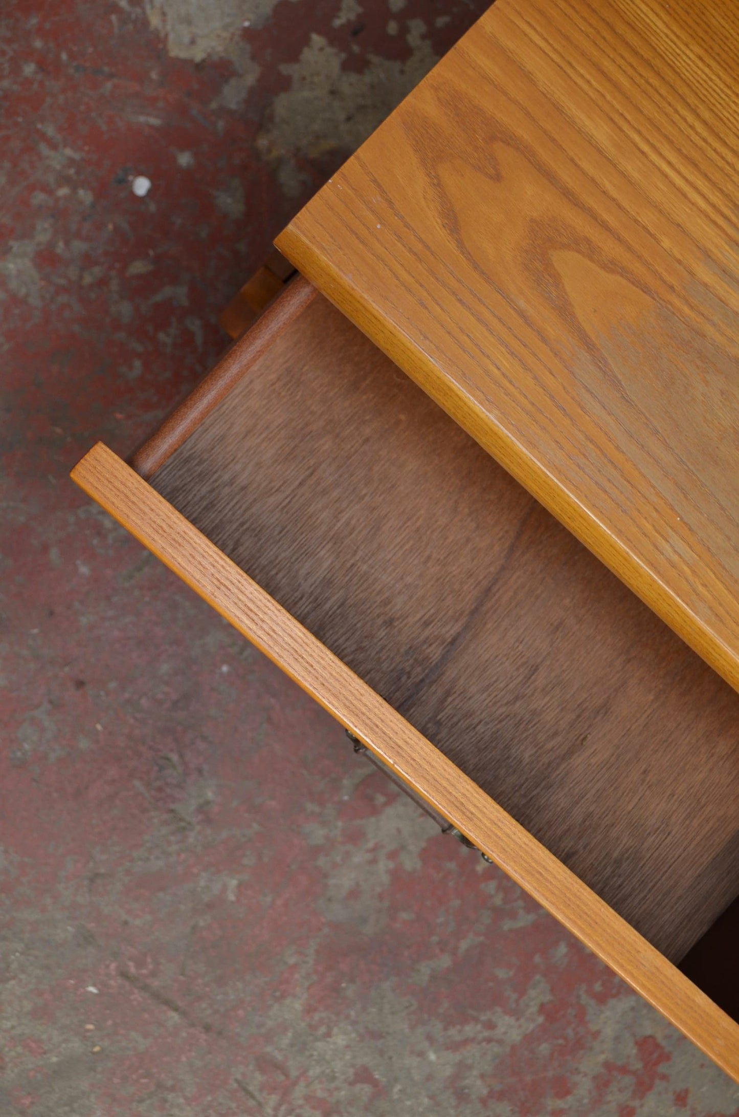 Vintage G Plan Bedside Chest Of Drawers With Lamps