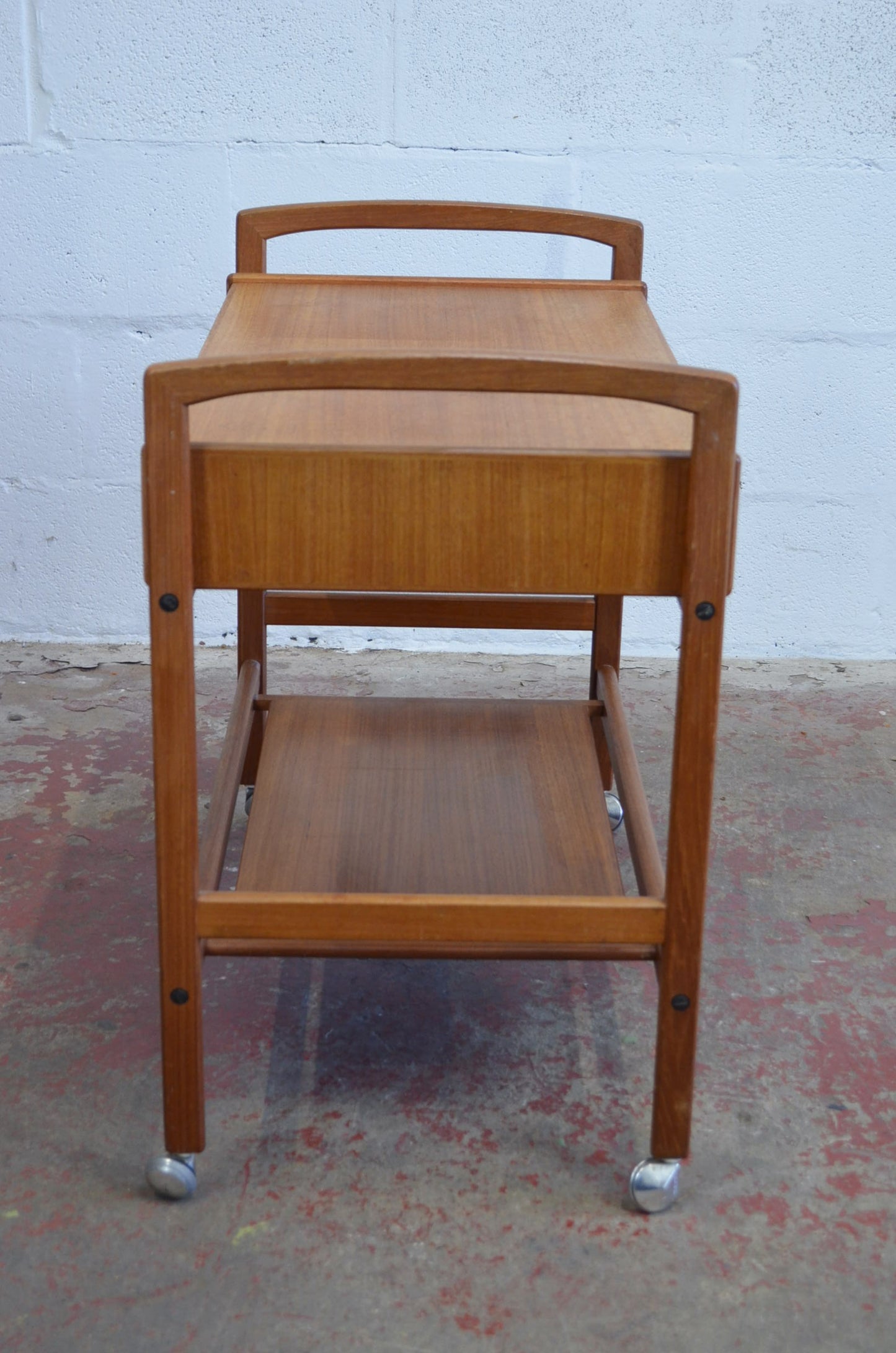 Vintage Mid Century Trolley Salling Stolefabrik