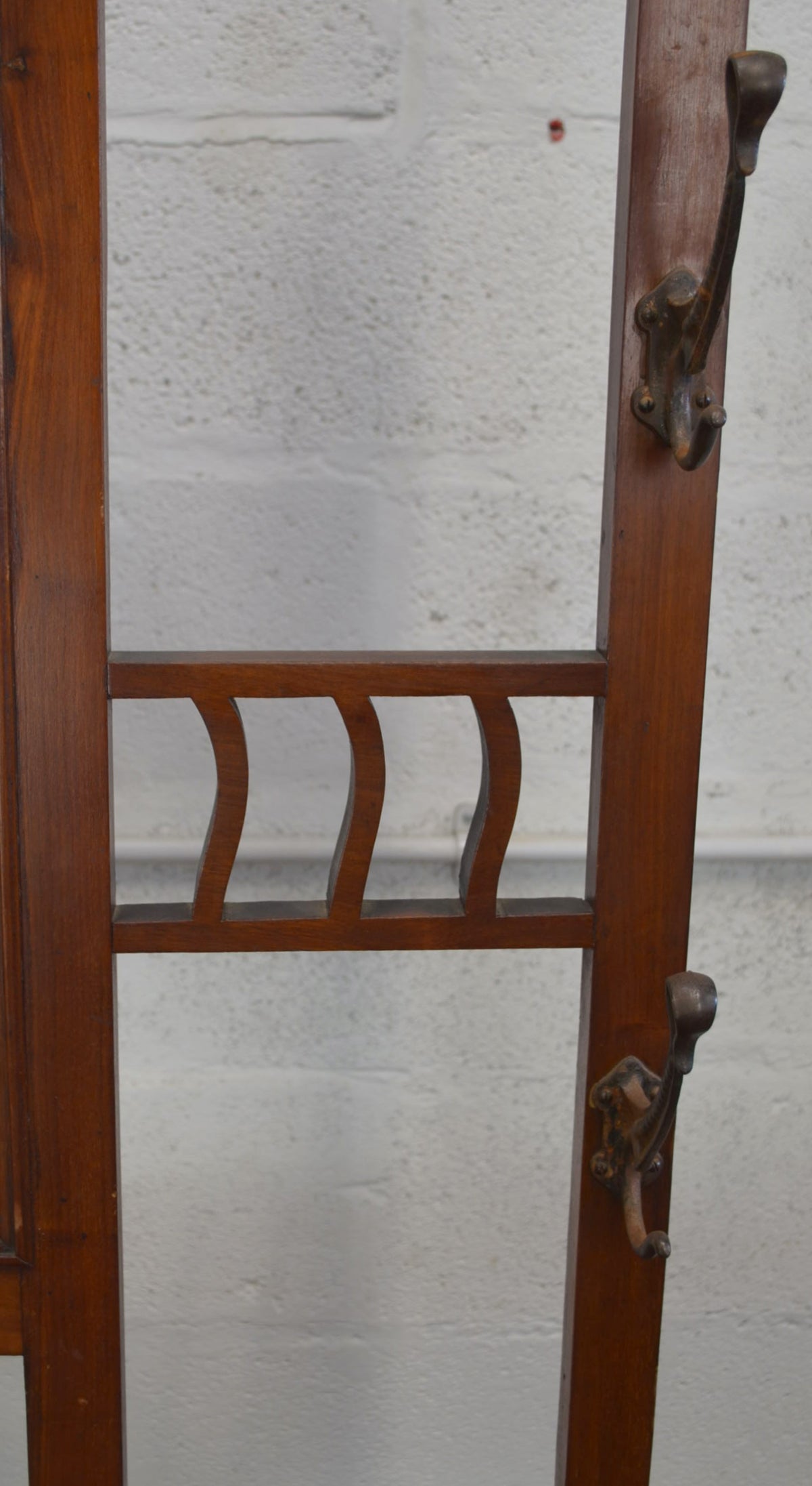 An Antique Oak Victorian Hall Stand