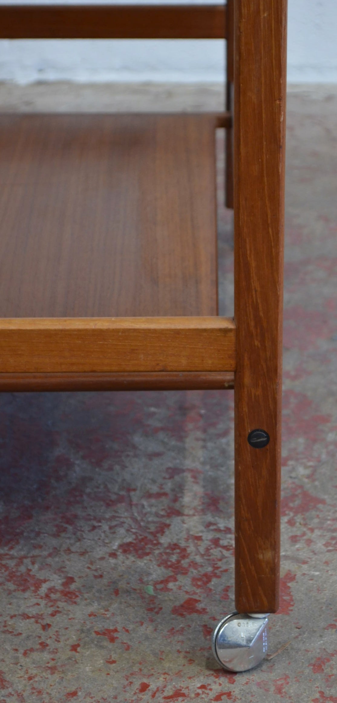 Vintage Mid Century Trolley Salling Stolefabrik