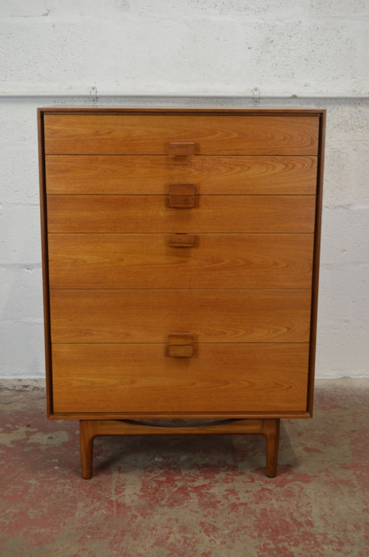 Mid Century G Plan Chest Of Drawers By Kofod Larsen
