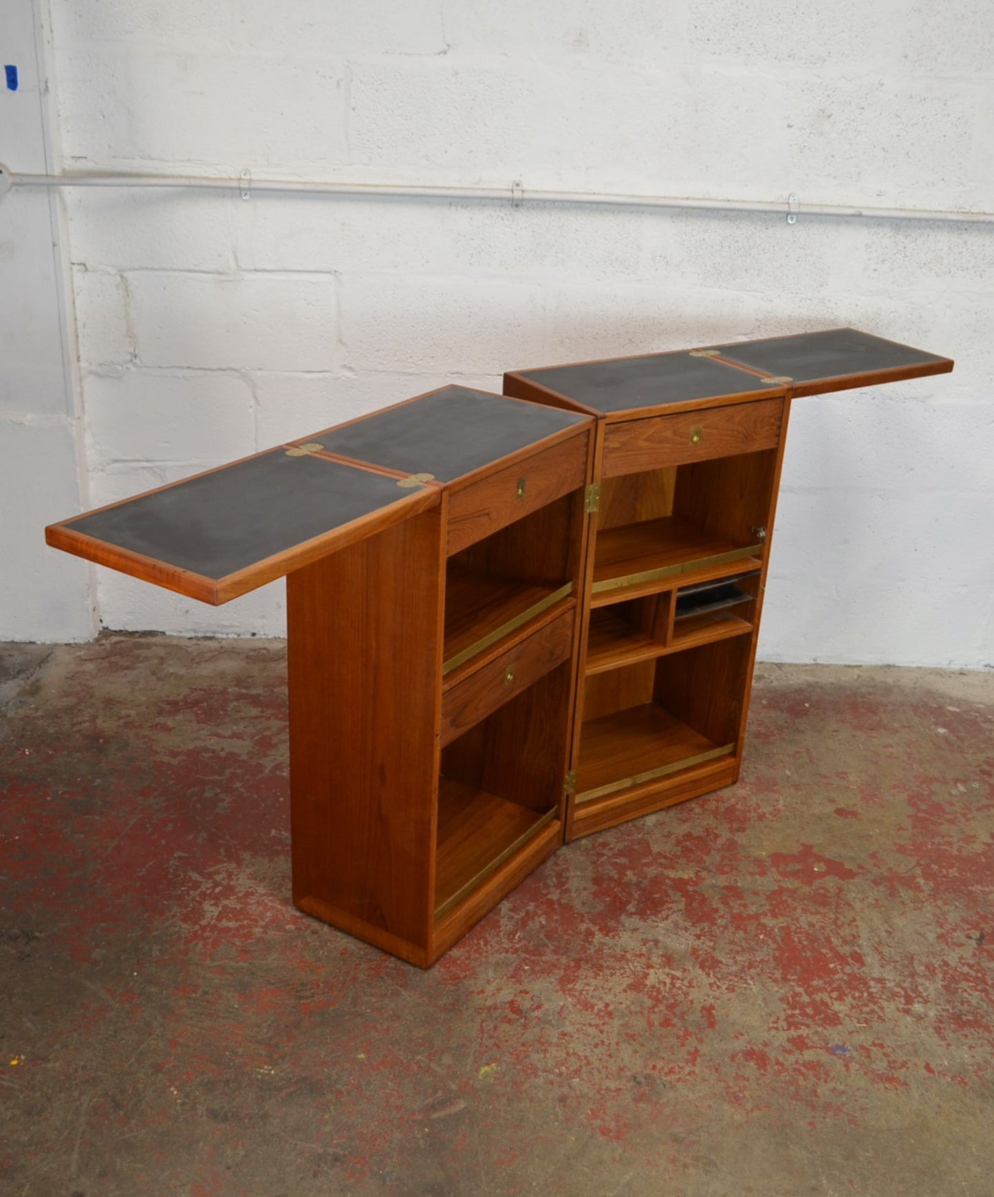 A Mid Century Metamorphic Cocktail Cabinet by Reno Wahl Iversen for Dyrlund