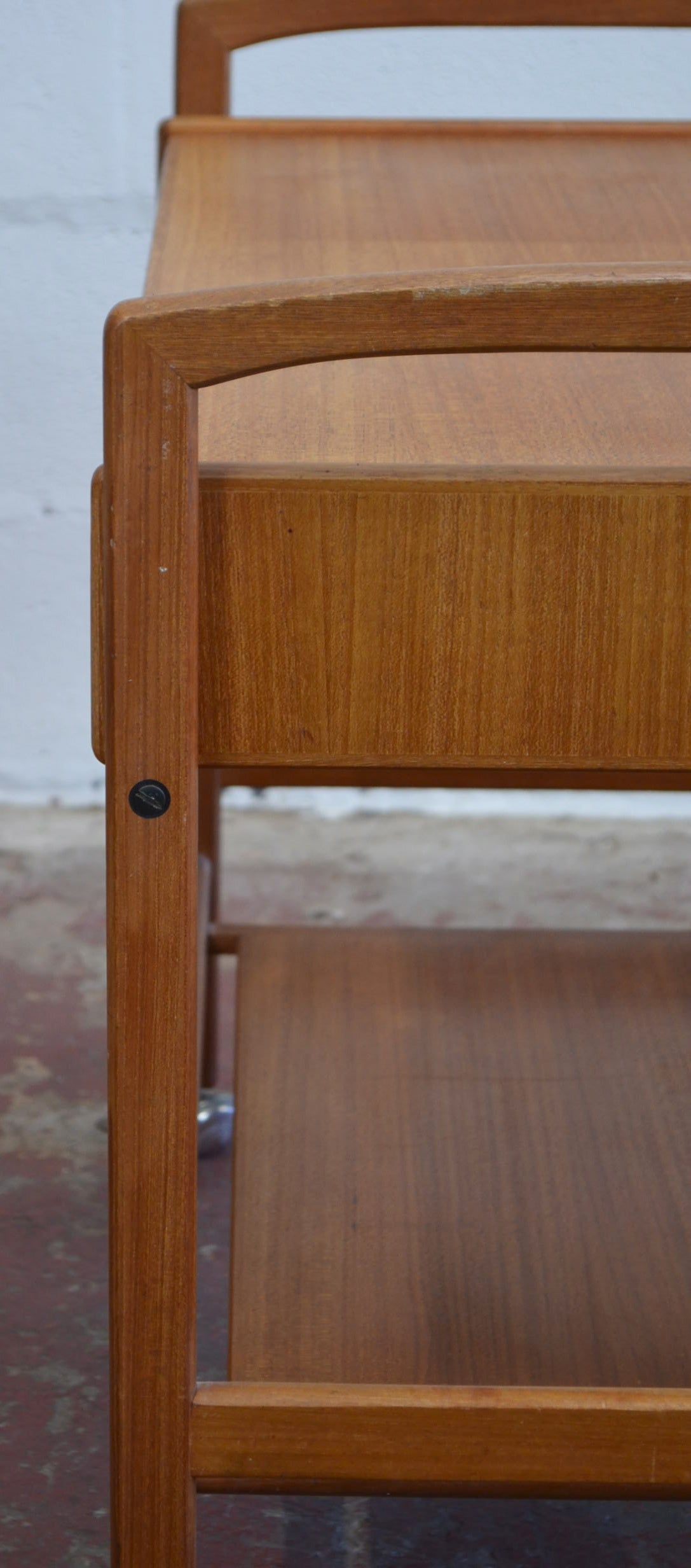 Vintage Mid Century Trolley Salling Stolefabrik