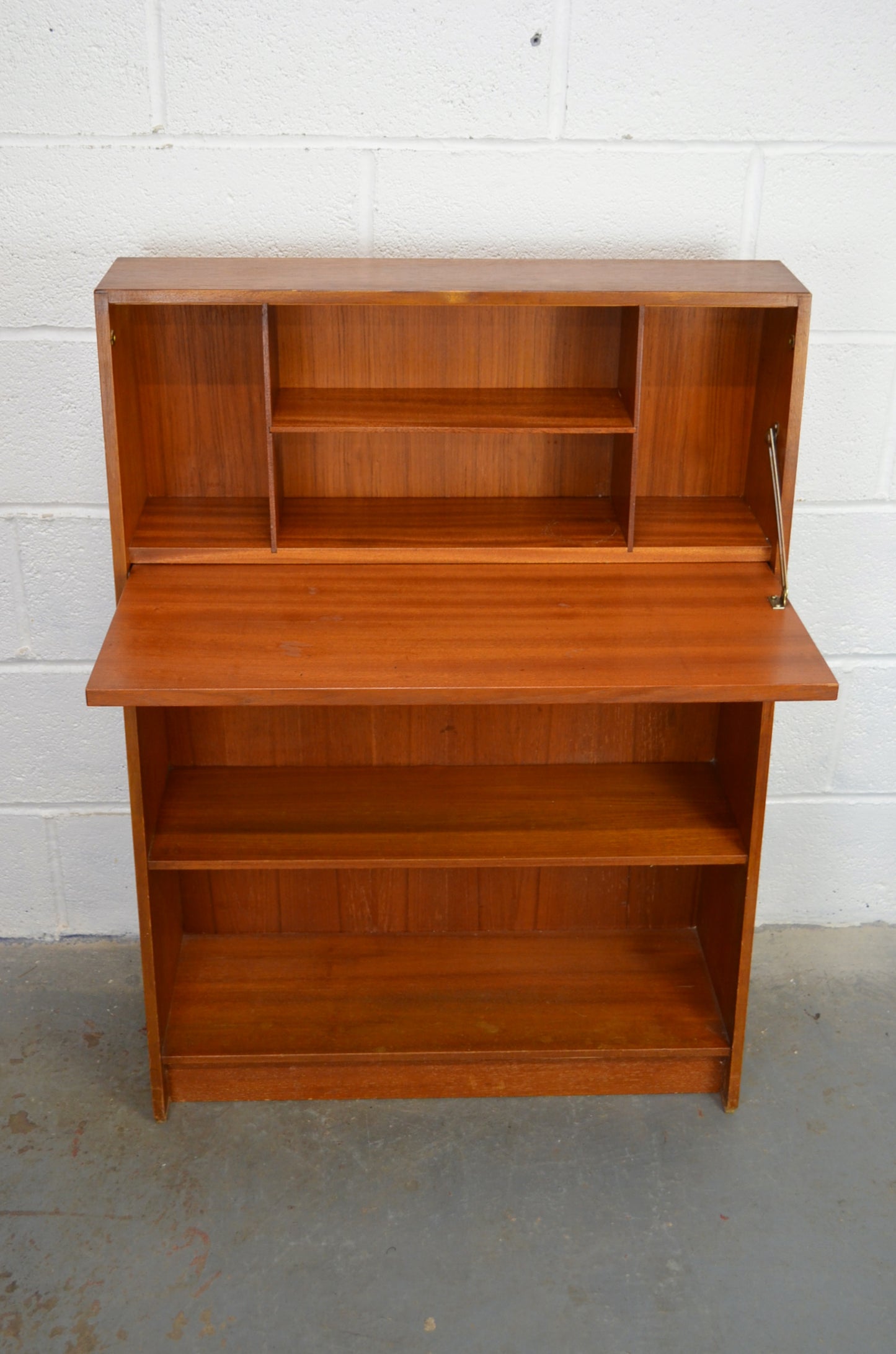 Mid Century Teak Bureau