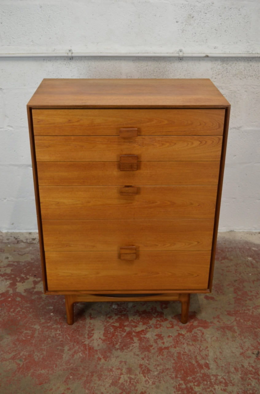 Mid Century G Plan Chest Of Drawers By Kofod Larsen
