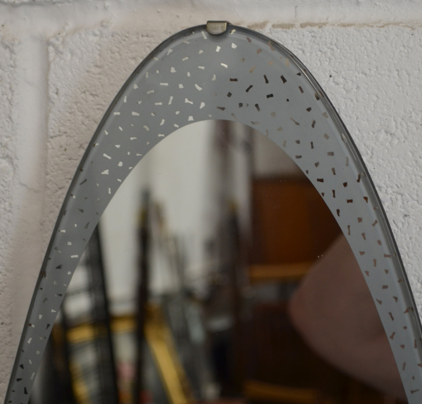 Vintage Oval Wall Mirror