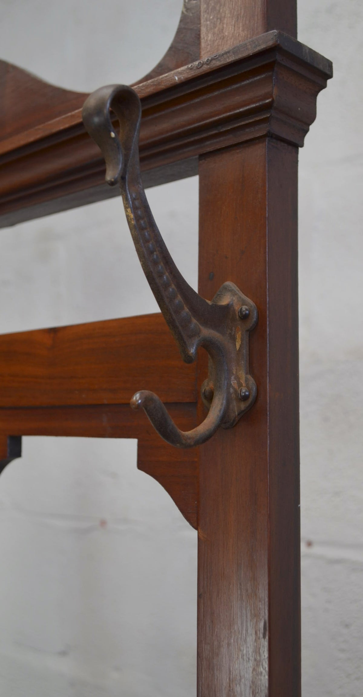 An Antique Oak Victorian Hall Stand