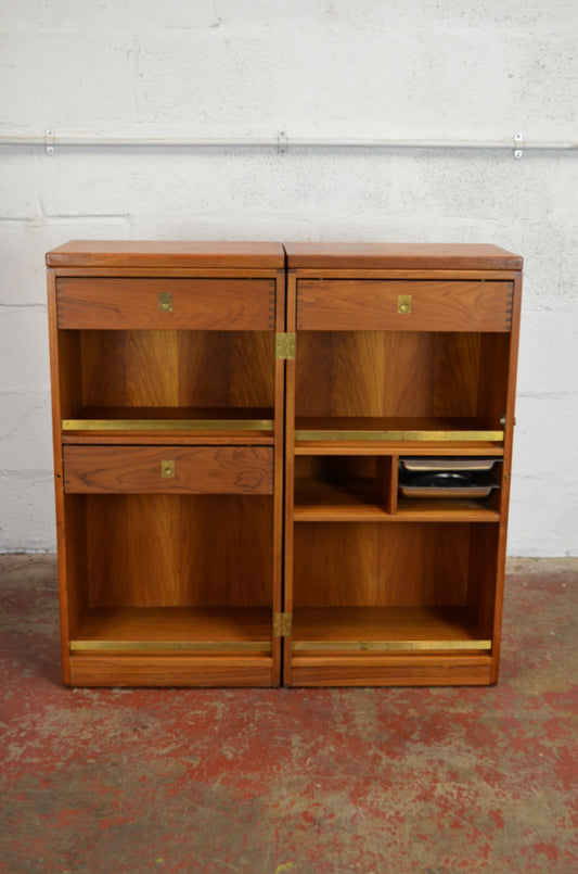 A Mid Century Metamorphic Cocktail Cabinet by Reno Wahl Iversen for Dyrlund