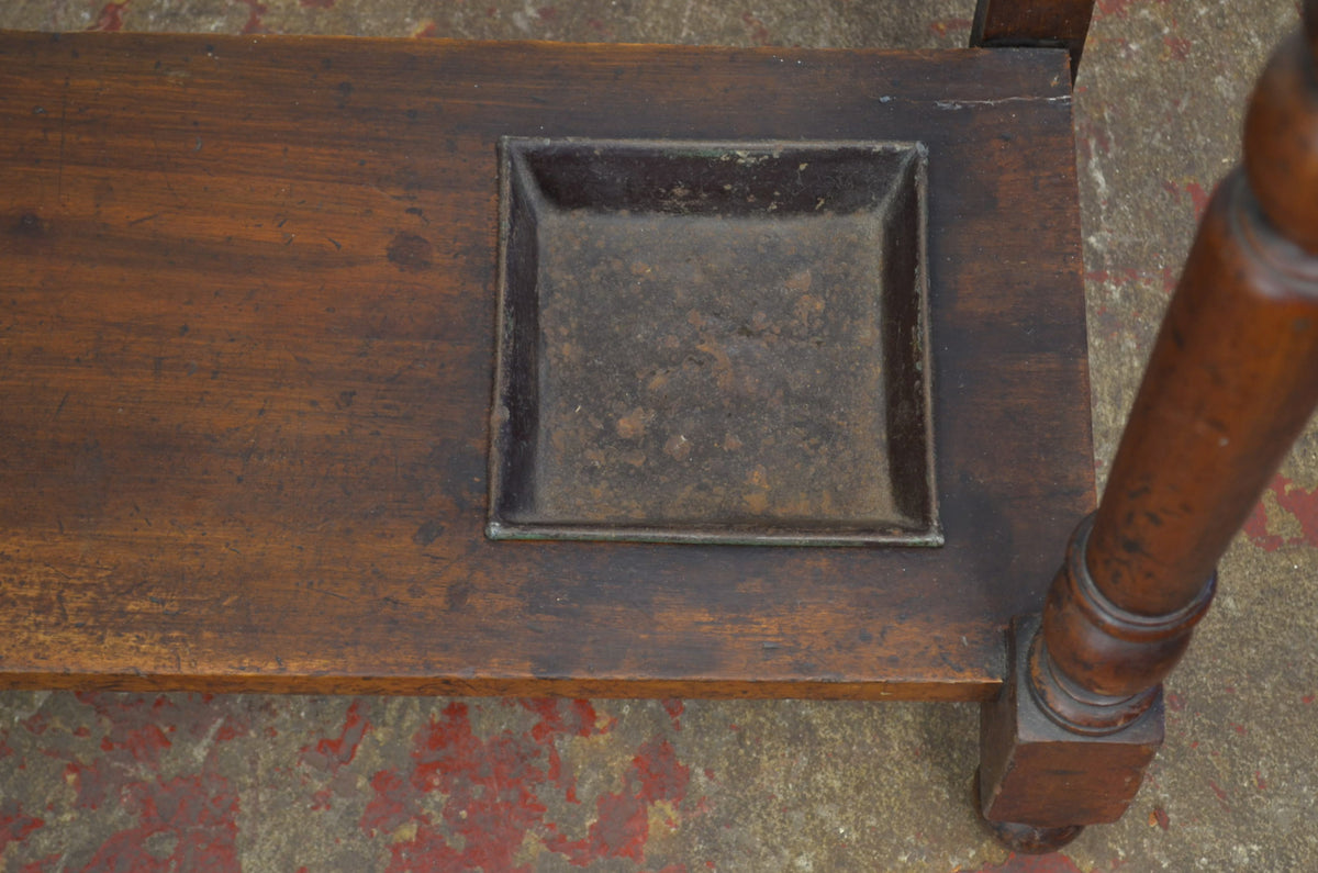 An Antique Oak Victorian Hall Stand