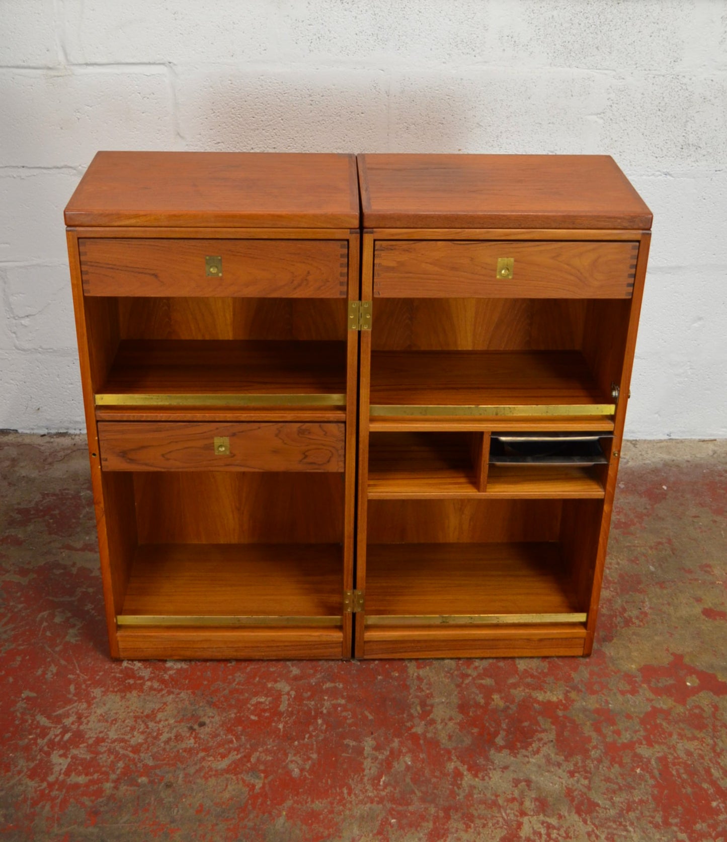 A Mid Century Metamorphic Cocktail Cabinet by Reno Wahl Iversen for Dyrlund