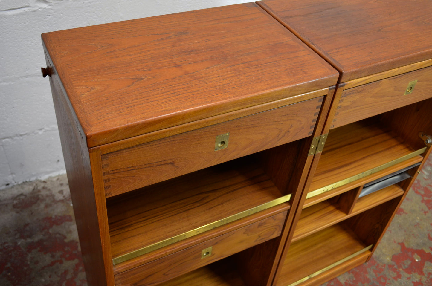 A Mid Century Metamorphic Cocktail Cabinet by Reno Wahl Iversen for Dyrlund